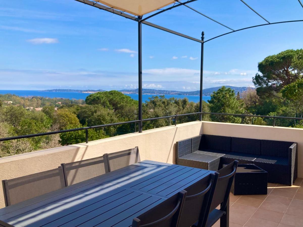 Les Restanques Vue Mer Pressoir 3131 Grimaud Εξωτερικό φωτογραφία